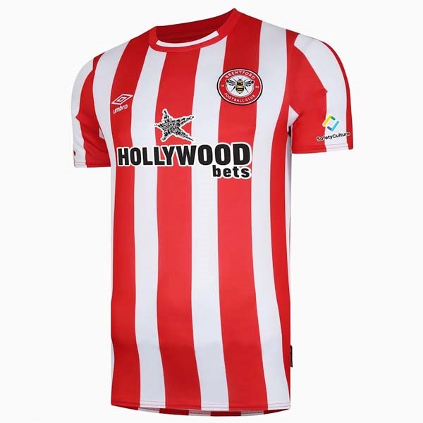 Heimtrikot Thailand Brentford 2021-2022 Günstige Fußballtrikots